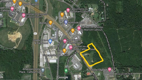 Listing Image #2 - Land for sale at 00 Fairmount Hwy, Calhoun GA 30701