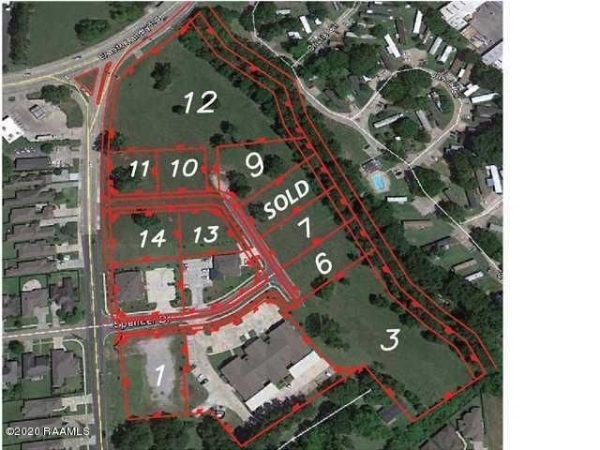 Listing Image #3 - Land for sale at 1012 Foreman Drive Lot 1, Lafayette LA 70506