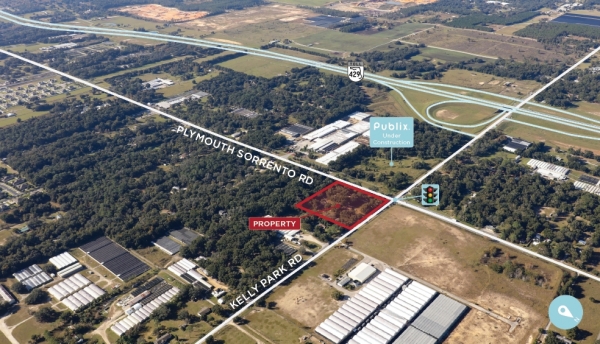 Listing Image #1 - Land for sale at 2928 W Kelly Park Rd, Apopka FL 32712