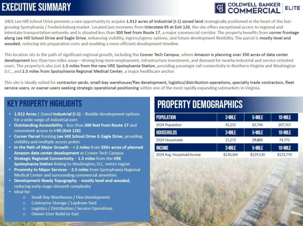 Listing Image #2 - Land for sale at 3401 Lee Hill School Drive Route 636 Tax Map Parcel 37-A-19A, Fredericksburg VA 22407 Listing Image #2 - Land for sale at 3401 Lee Hill School Drive Route 636 Tax Map Parcel 37-A-19A, Fredericksburg VA 22407