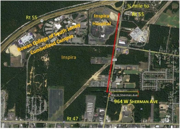 Listing Image #1 - Land for sale at 964 W Sherman Ave, Vineland NJ 08360 Listing Image #1 - Land for sale at 964 W Sherman Ave, Vineland NJ 08360