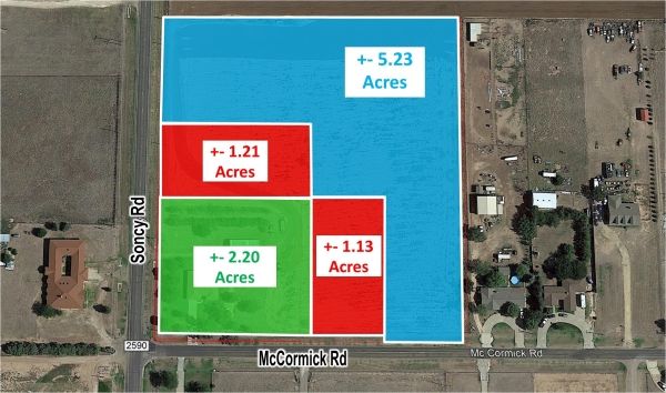 Listing Image #1 - Land for sale at Soncy and McCormick NEC, Amarillo TX 79119