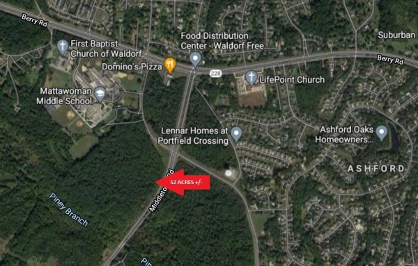 Listing Image #1 - Land for sale at Middletown Road, Waldorf MD 20601