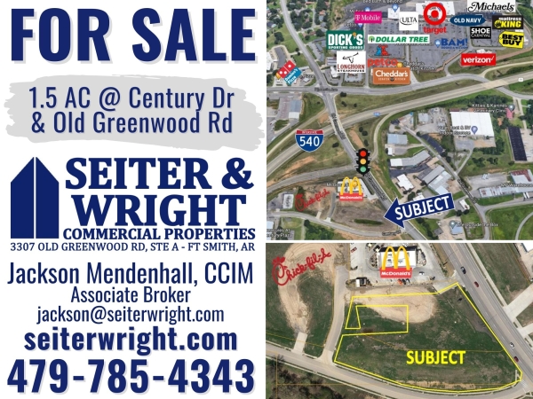Listing Image #1 - Land for sale at 4501 Century Drive, Fort Smith AR 72903 Listing Image #1 - Land for sale at 4501 Century Drive, Fort Smith AR 72903
