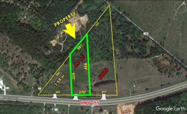Listing Image #1 - Land for sale at 20750 Hwy 155, Flint TX 75762