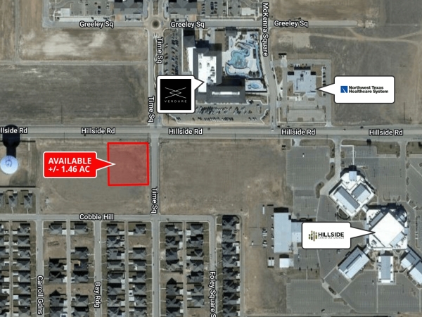 Listing Image #1 - Land for sale at Hillside and Time Square Blvd (SWC), Amarillo TX 79119