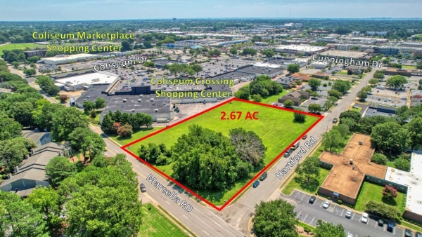 Listing Image #1 - Land for sale at 2122 Hartford Road, Hampton VA 23666