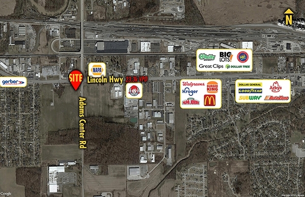 Listing Image #1 - Retail for sale at 6244 Lincoln Highway, Fort Wayne IN 46803