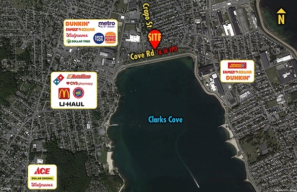 Listing Image #1 - Retail for sale at 1253 Cove Road, New Bedford MA 02744