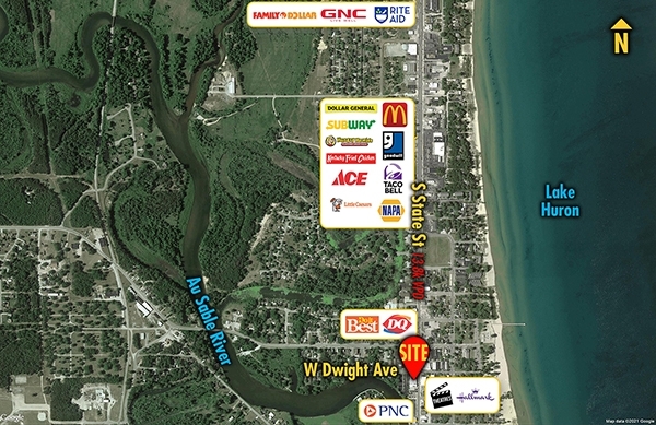 Listing Image #1 - Retail for sale at 200 S State Street, Oscoda MI 48750