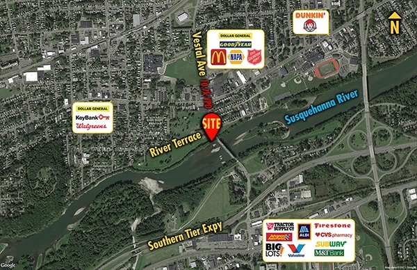 Listing Image #1 - Retail for sale at 500 Vestal Avenue, Endicott NY 13760 Listing Image #1 - Retail for sale at 500 Vestal Avenue, Endicott NY 13760