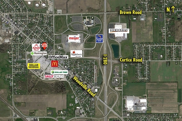 Listing Image #1 - Retail for sale at 2551 Woodville Road, Northwood OH 43619