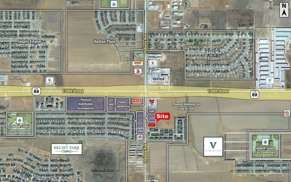 Listing Image #1 - Land for sale at 13315 Indiana Avenue, Lubbock TX 79423