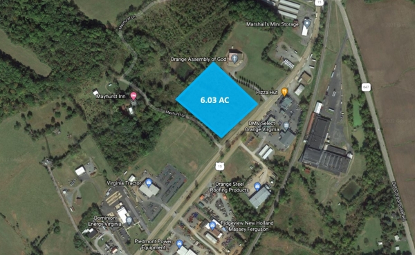 Listing Image #1 - Land for sale at 0 James Madison Highway - Tax Map # 44-728, Orange VA 22960