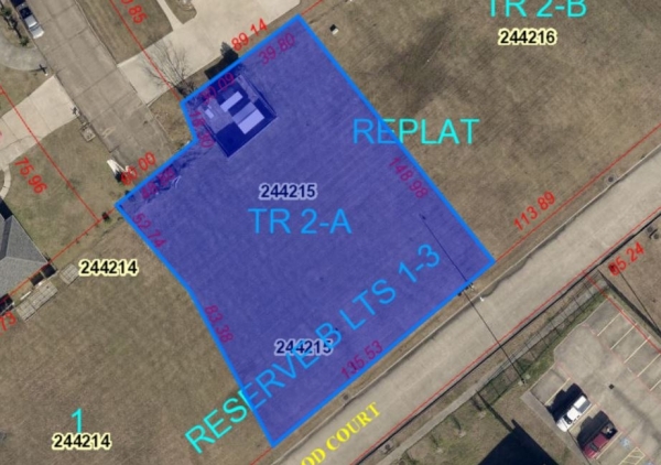 Listing Image #1 - Land for sale at Lot 2 Honeywood Court, Port Arthur TX 77642