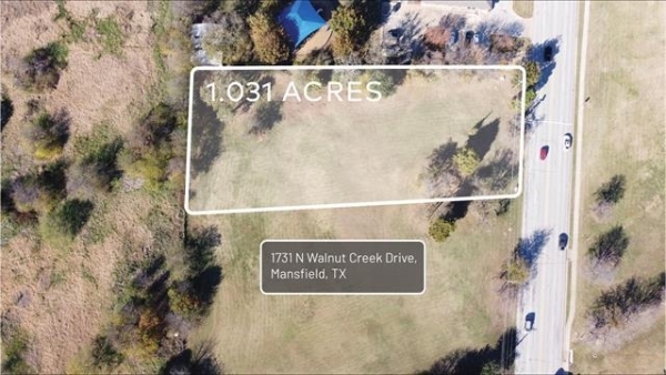 Listing Image #3 - Land for sale at 1731 N Walnut Creek Drive, Mansfield TX 76063
