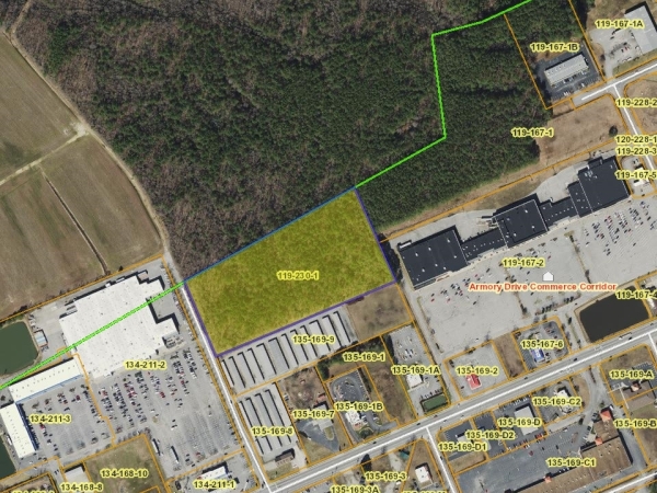 Listing Image #1 - Land for sale at 8.6 acres Councill Drive, Franklin VA 23851