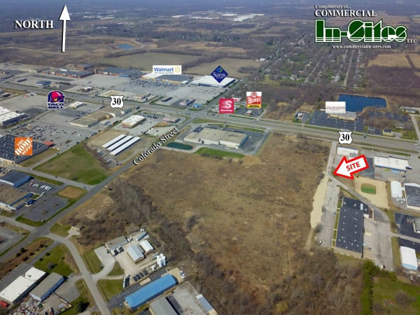 Listing Image #1 - Land for sale at 3425 E. U.S. Highway 30, Hobart IN 46410