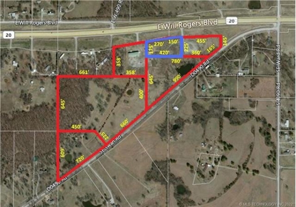 Listing Image #1 - Land for sale at 15808 E 495 Road, Claremore OK 74019