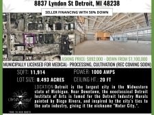 Industrial for sale in Detroit, MI