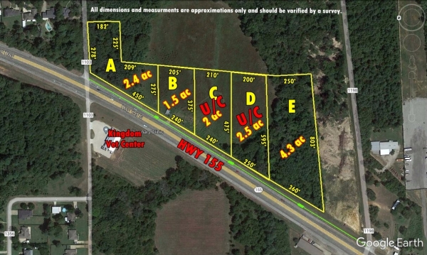 Listing Image #1 - Land for sale at 18775 HWY 155 (12.63 ACRES), Flint TX 75762