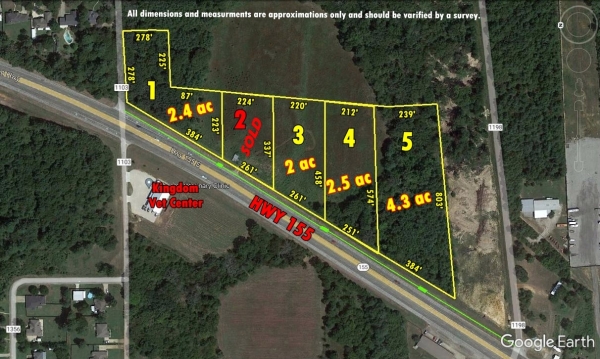 Listing Image #1 - Land for sale at 18777 HWY 155 S, Flint TX 75762