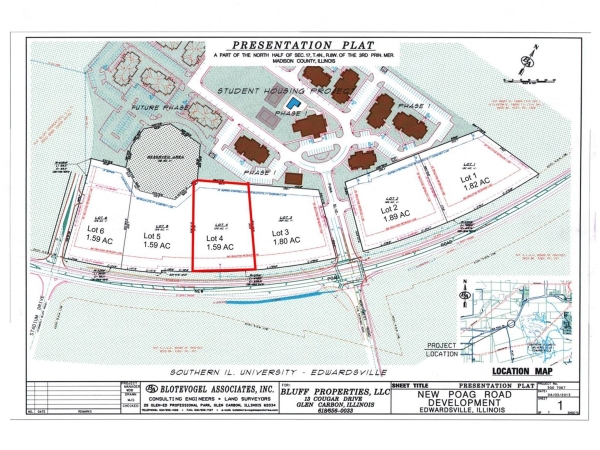 Listing Image #1 - Industrial for sale at 0 NE New Poag Road - Lot 4 NE, Edwardsville IL 62025