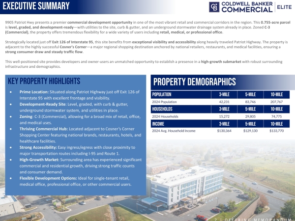 Listing Image #2 - Land for sale at 9905 Patriot Highway, Fredericksburg VA 22407 Listing Image #2 - Land for sale at 9905 Patriot Highway, Fredericksburg VA 22407