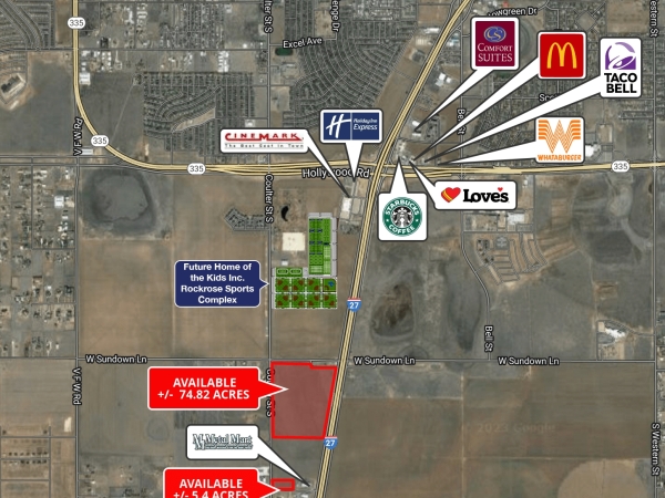 Listing Image #2 - Land for sale at I-27 & W Sundown Ln, Amarillo TX 79119
