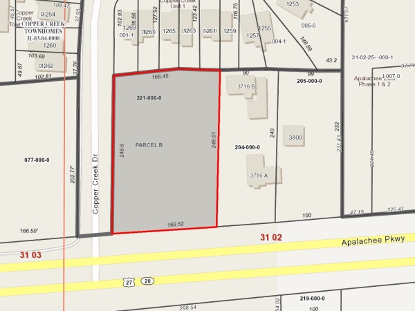 Listing Image #2 - Land for sale at 0 Apalachee Pkwy & Copper  Creek, Tallahassee FL 32311