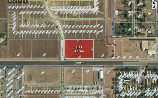 Listing Image #2 - Land for sale at 6920 19th Street, Lubbock TX 79407
