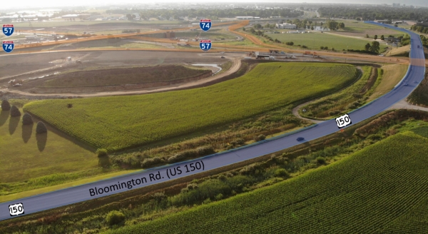 Listing Image #1 - Land for sale at SW Quad I-57/I-74, Champaign IL 61822