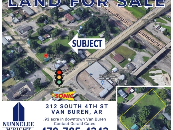 Listing Image #1 - Land for sale at 312 S 4th Street, Van Buren AR 72956