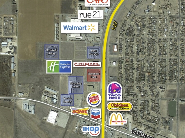 Listing Image #1 - Land for sale at 1001 Interstate 27, Plainview TX 79072