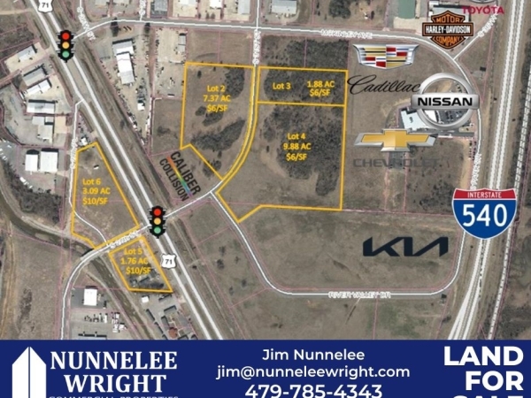 Listing Image #1 - Land for sale at HWY 71S & 31st St, Fort Smith AR 72903