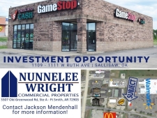 Retail property for sale in Sallisaw, OK