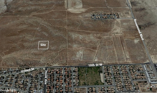 Listing Image #3 - Land for sale at United St And Hook Avenue, Rosamond CA 93560