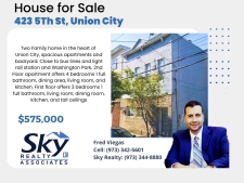 Multi-family for sale in Union City, NJ