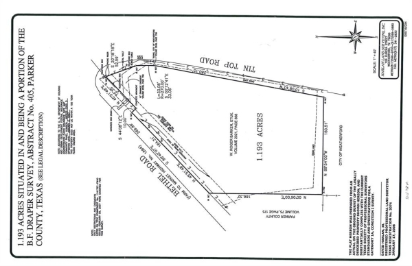 Listing Image #1 - Land for sale at TBD Tin Top Road, Weatherford TX 76086