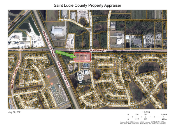 Listing Image #3 - Land for sale at 5501 W Midway Road Road, Port St Lucie FL 34983