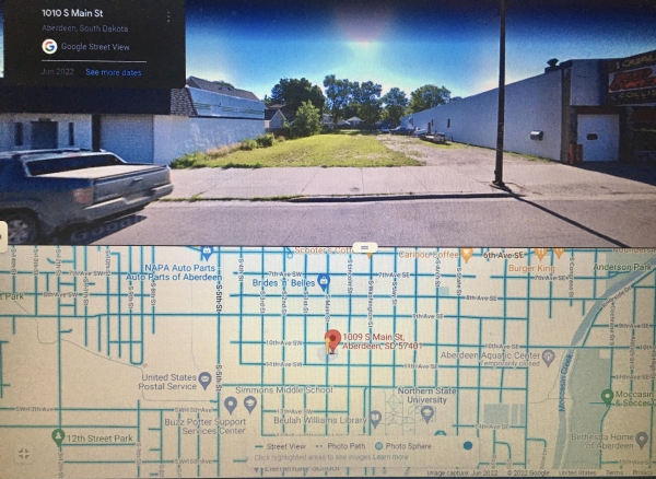 Listing Image #1 - Land for sale at 1007 and 1009 S Main St, Aberdeen SD 57401