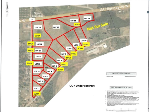 Listing Image #1 - Land for sale at Lot 15 Hwy 26, Elko GA 31025