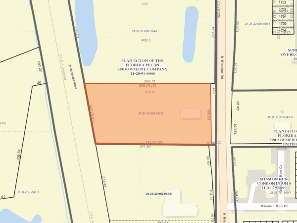 Listing Image #3 - Land for sale at 3160 Mission Rd, Tallahassee FL 32303