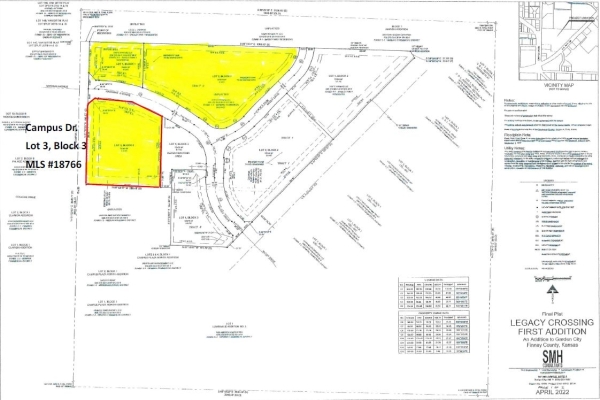 Listing Image #1 - Land for sale at 000 Campus Drive Lot 3 Block 3, Garden City KS 67846