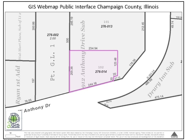 Listing Image #1 - Land for sale at 920 W Anthony Dr, Champaign IL 61821