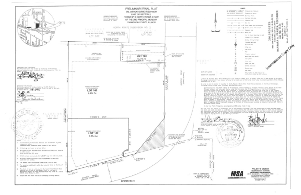 Listing Image #2 - Land for sale at 920 W Anthony Dr, Champaign IL 61821