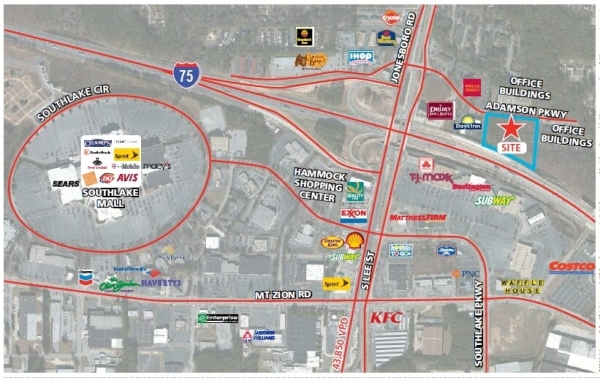 Listing Image #3 - Land for sale at 0 Adamson Pkwy, Morrow GA 30260 Listing Image #3 - Land for sale at 0 Adamson Pkwy, Morrow GA 30260