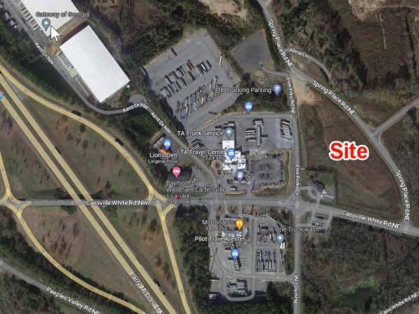 Listing Image #1 - Land for sale at 1011 Cass white Rd, Cartersville GA 30121
