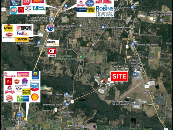 Listing Image #3 - Land for sale at 8320-8330 Grace Road, Macon GA 31216