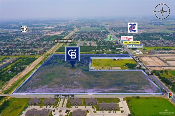 Listing Image #1 - Land for sale at Raul Longoria Road, Edinburg TX 78542